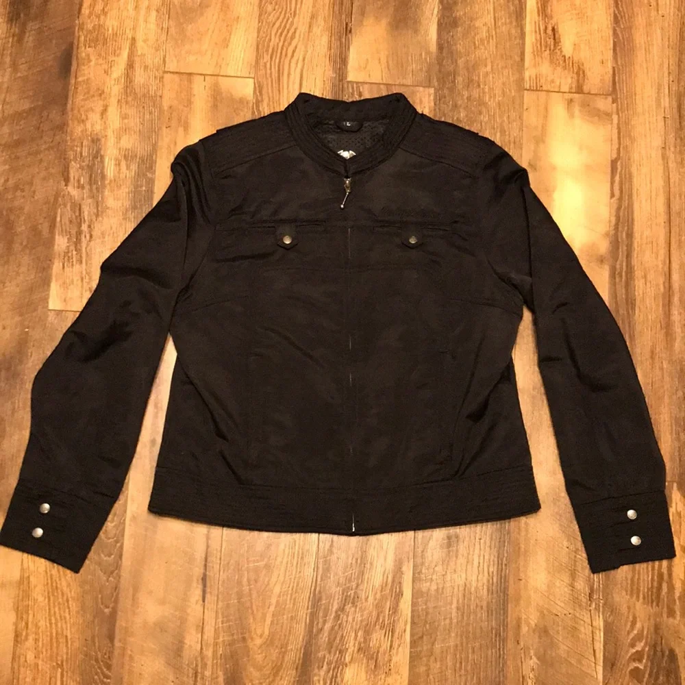 Harley Davidson Soft Shell Riding Jacket Mesh - Picture 3 of 9